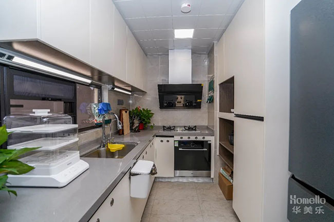 106㎡四居，簡約與色彩的和諧搭配，合理軟裝布局實用性拉滿